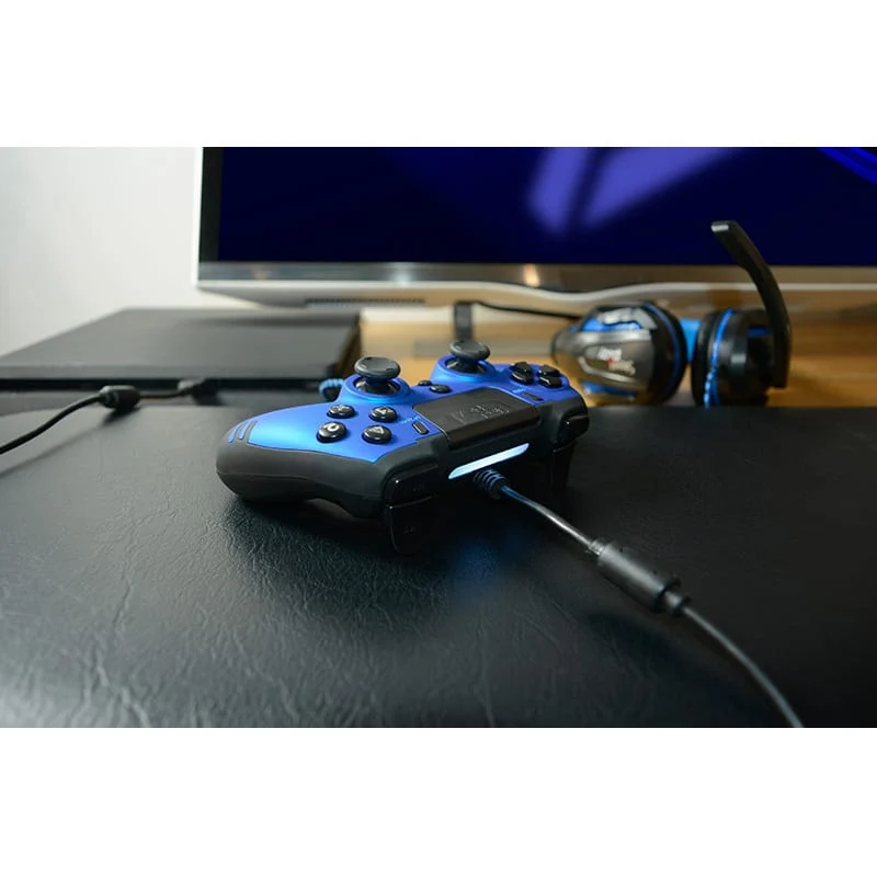 Manette Filaire Metaltech Bleue