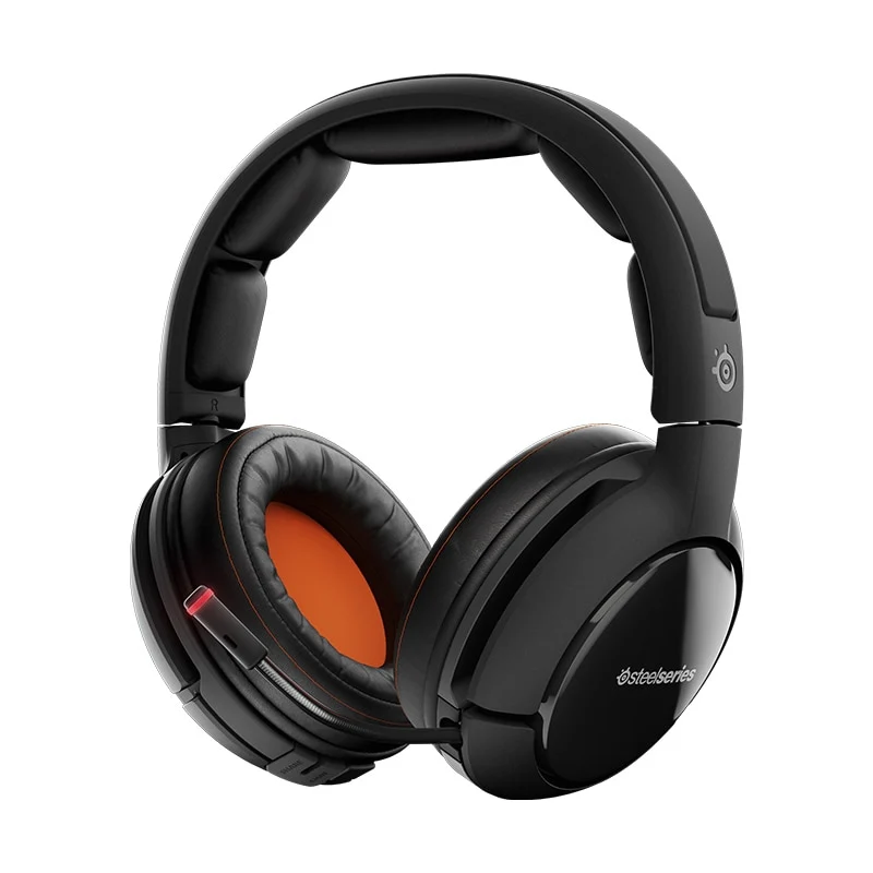 Steelseries Headphone Headset Siberia 800 Lag-Free Wireless Gaming with OLED Transmitter and Dolby 7.1 Surround Sound