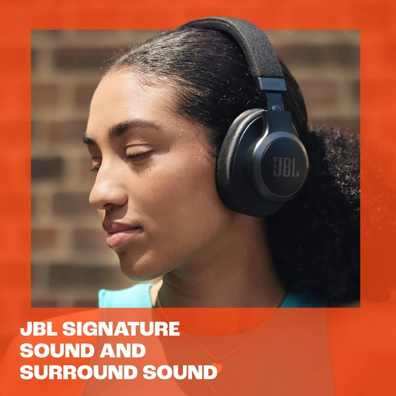 JBL Live 770NC - Wireless Over-Ear Headphones (Renewed)
