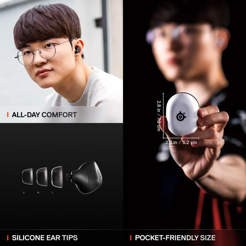 SteelSeries Arctis GameBuds for PlayStation/PC/Switch/Mobile (Renewed)