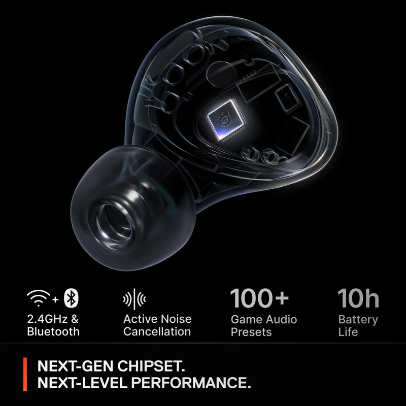 SteelSeries Arctis GameBuds for PlayStation/PC/Switch/Mobile (Renewed)