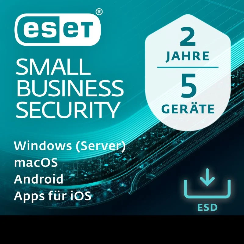 ESET Small Business Security 5 Device/Server - 2 Jahre ESD 2025