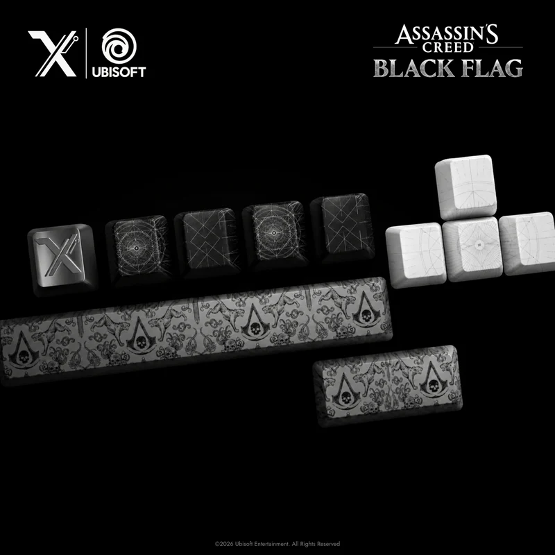 Keycap Tattoo - Assassin's Creed Black Flag : Resynced