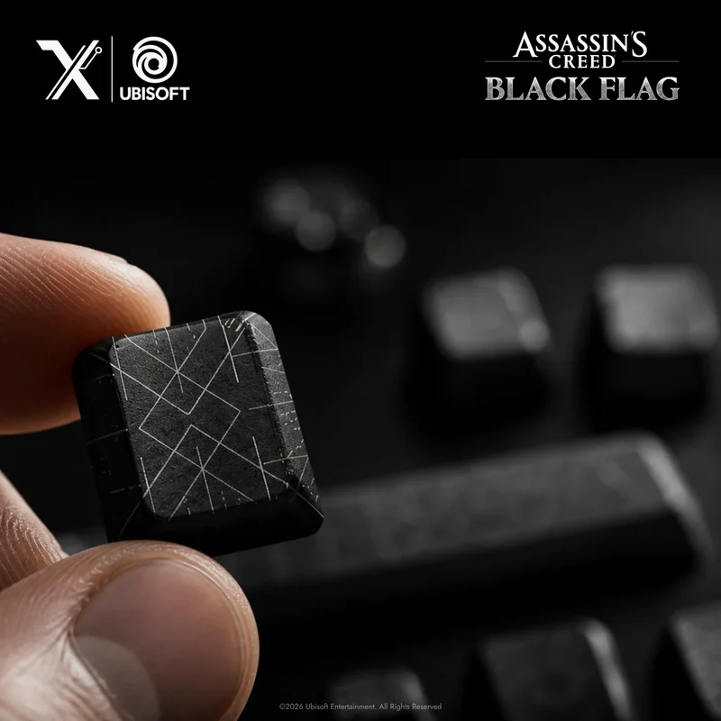 Keycap Tattoo - Assassin's Creed Black Flag : Resynced