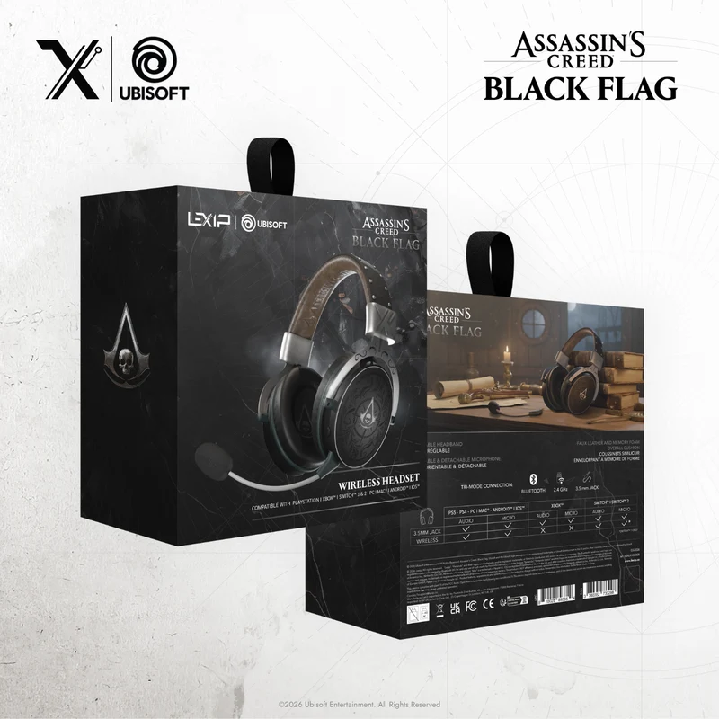 Casque Tatoo - Assassin's Creed Black Flag : Resynced