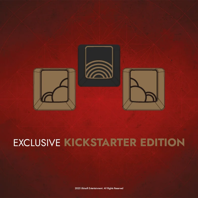 Bundle “Elite” Exclusif Kickstarter – Clavier QWERTY - Jeu non inclus - 5 Accessoires
