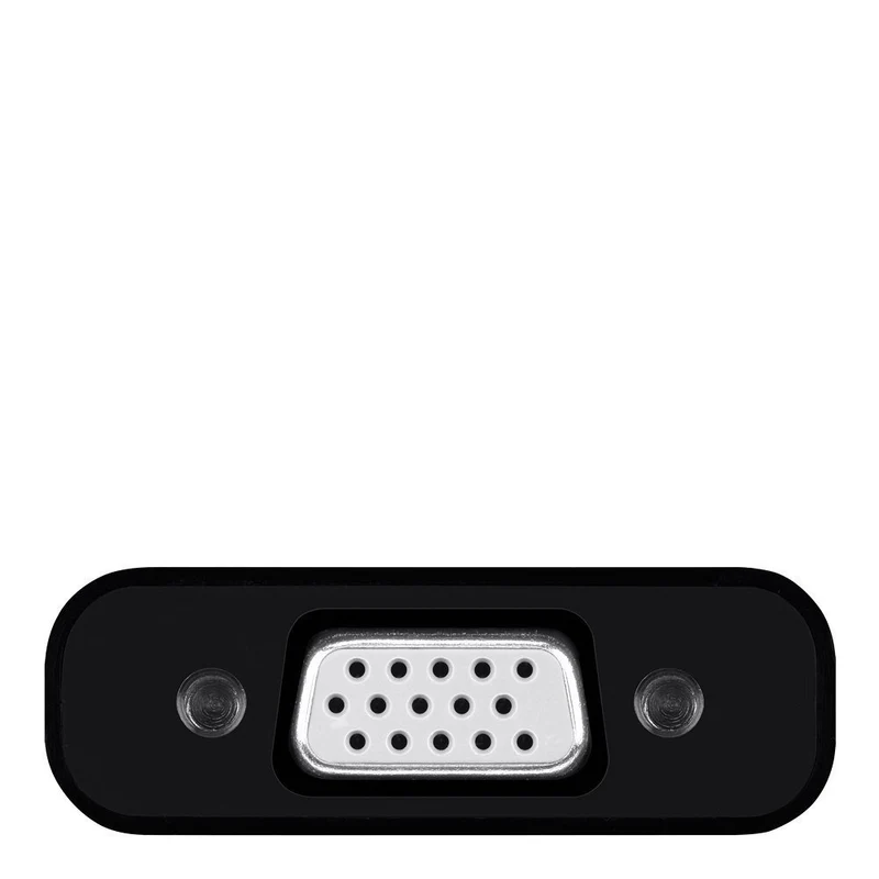 Belkin HDMI to VGA Adapter Kit, Compatible with Apple TV 4thGen and Other Generations, Amazon Fire TV, Google Chromecast, Chromebooks, Intel Compute Stick and Other HDMI devices (B2B137-BLK)