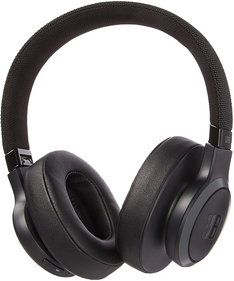 JBL LIVE 500BT Over-the-Ear Headphones - Black - JBLLIVE500BTBLKAM (Renewed)