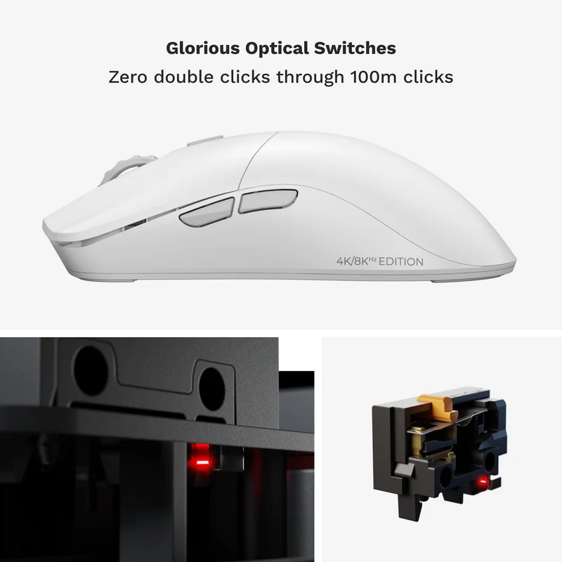 Glorious Mouse, Gaming RGB Wireless Mice