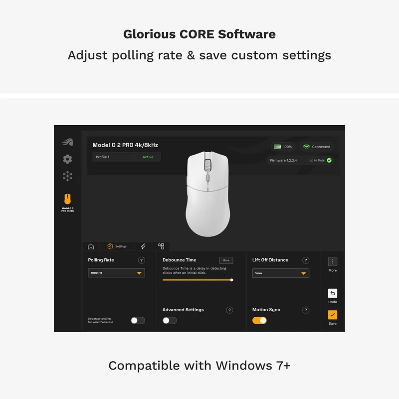 Glorious Mouse, Gaming RGB Wireless Mice
