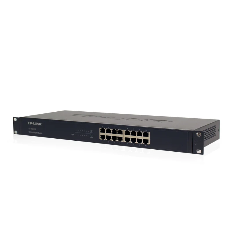 TP-Link 16-Port Gigabit Ethernet Unmanaged Switch | Plug and Play | Metal | Desktop/Rackmount | Fanless | Limited Lifetime (Renewed)