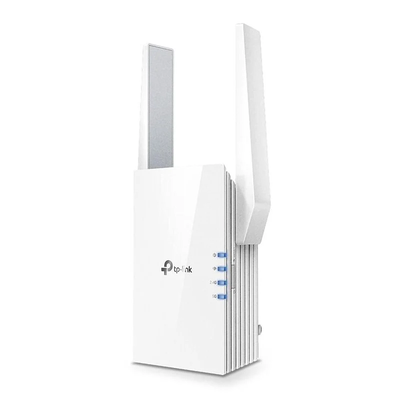 TP-Link AX1500 WiFi Extender Internet Booster, WiFi 6 Range Extender Covers up to 1500 sq.ft and 25 Devices,Dual Band up to 1.5Gbps Speed, AP Mode w/Gigabit Port, APP Setup, OneMesh Compatible(RE505X)