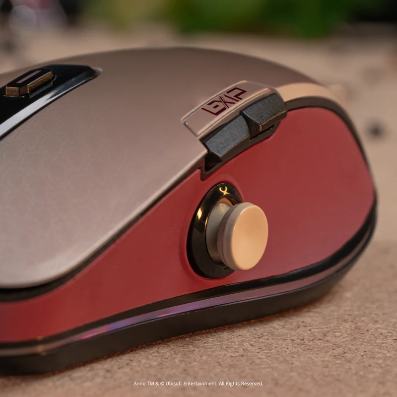 Souris sans fil FLEX MOUSE avec joystick 3D et tapis de souris – Édition Anno 117 : Pax Romana