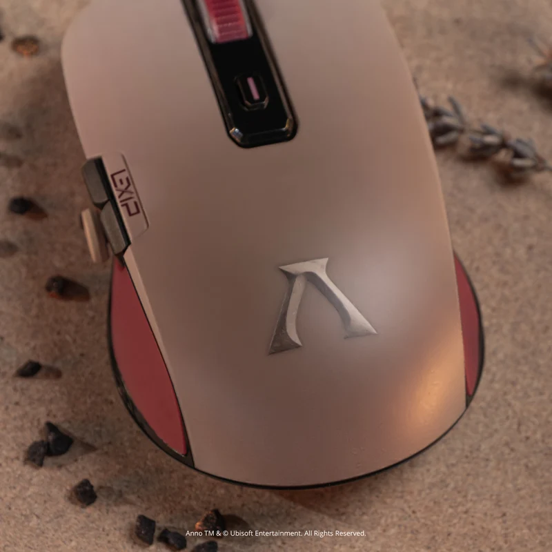 Souris sans fil FLEX MOUSE avec joystick 3D et tapis de souris – Édition Anno 117 : Pax Romana