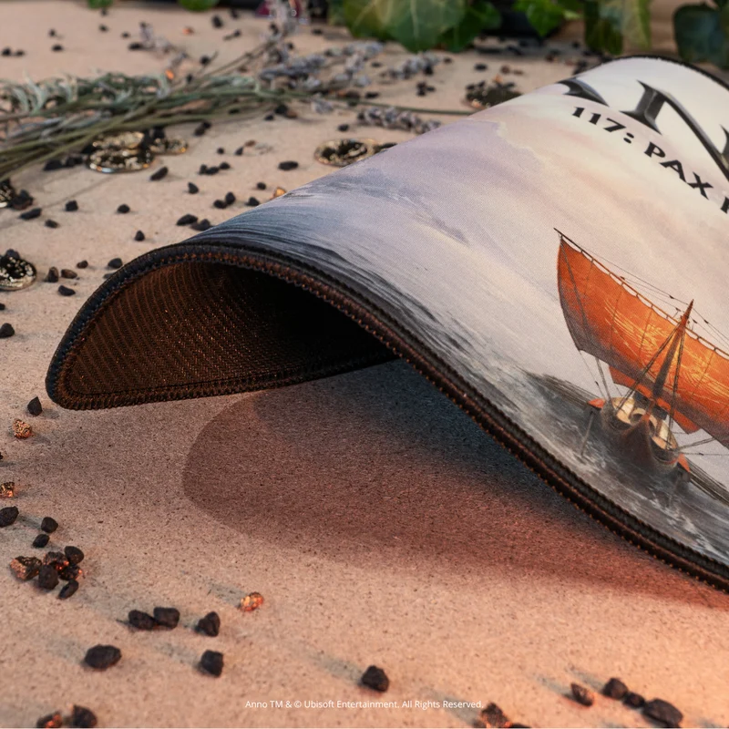 Souris sans fil FLEX MOUSE avec joystick 3D et tapis de souris – Édition Anno 117 : Pax Romana