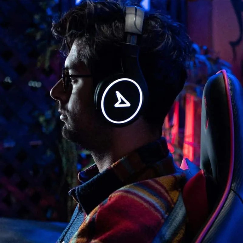 Impulse - Casque sans-fil Bluetooth avec micro détachable - Noir