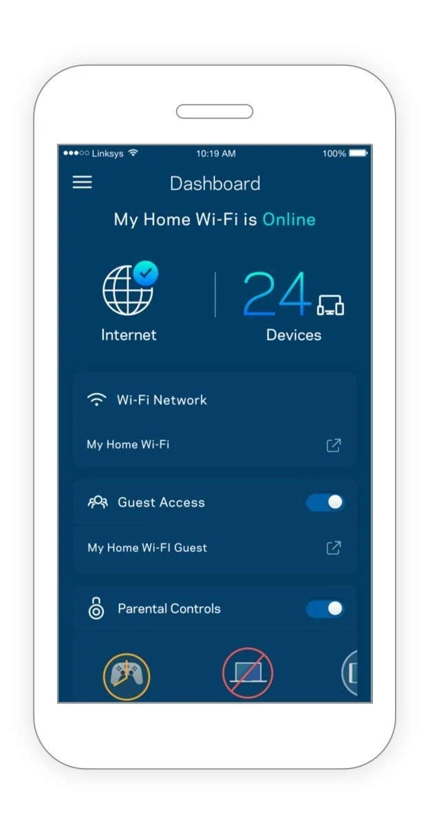 Linksys WHW0101P Velop Mesh WiFi Extender: Wall Plug-in, Wireless Range and Speed Booster for Velop Mesh Wi-Fi System, Single Outlet (White)