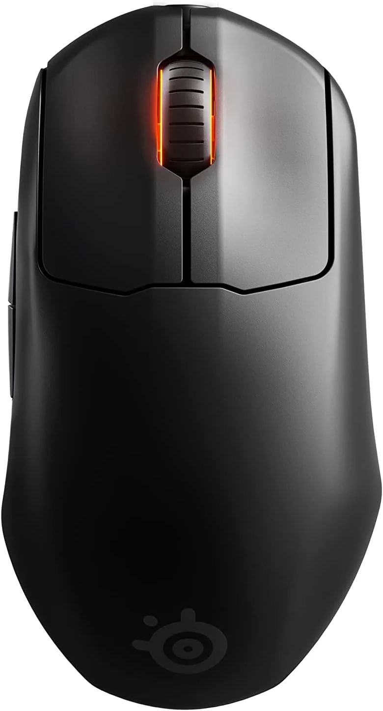 SteelSeries Esports FPS Gaming Mouse – Ultra Lightweight – Prime + Edition – 5 Programmable Buttons – 18K CPI TrueMove Pro Sensor – Magnetic Optical Switches – Customization - RGB Lighting – PC/Mac