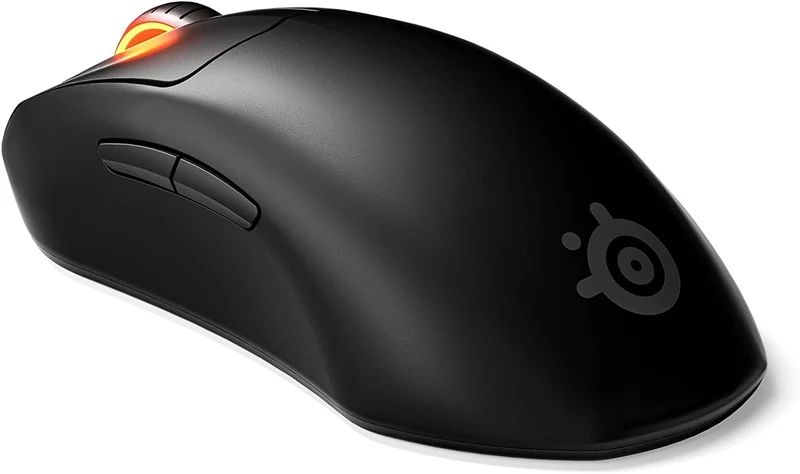 SteelSeries Esports FPS Gaming Mouse – Ultra Lightweight – Prime + Edition – 5 Programmable Buttons – 18K CPI TrueMove Pro Sensor – Magnetic Optical Switches – Customization - RGB Lighting – PC/Mac
