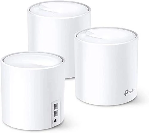TP-Link Deco X60 WiFi 6 AX3000-3 Pack - Whole-Home Mesh Wi-Fi System (Renewed)