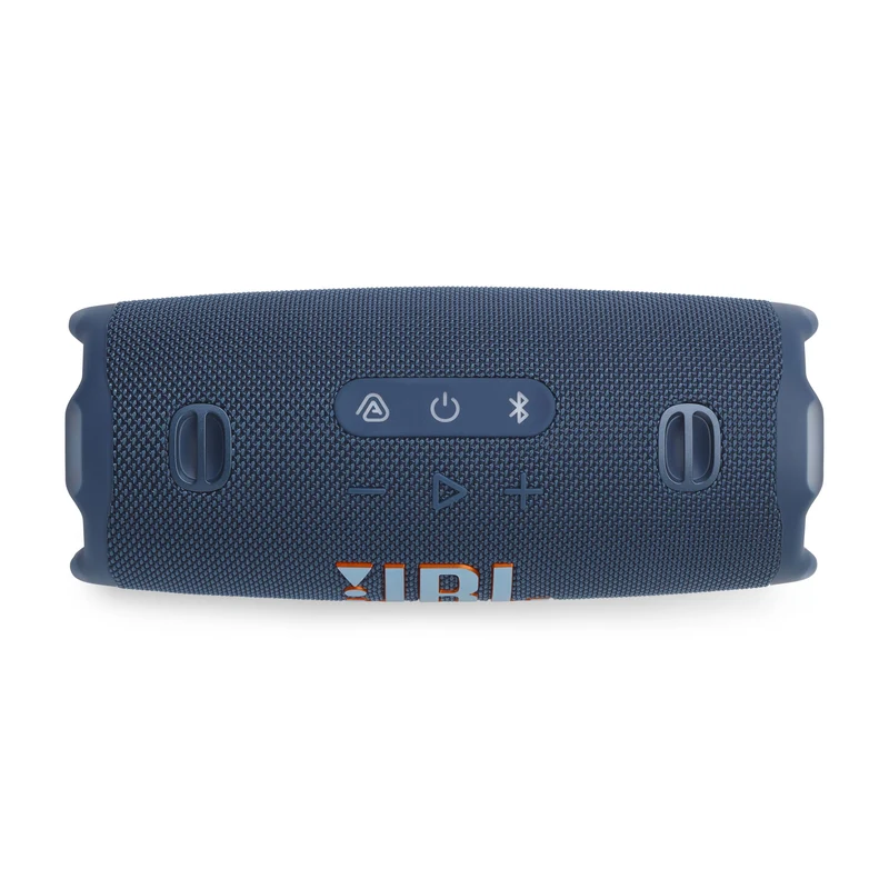 JBL Charge 6 - Portable Waterproof & Drop-Proof Bluetooth Speaker, Bold Pro Sound with AI Sound Boost (Blue) (Renewed)