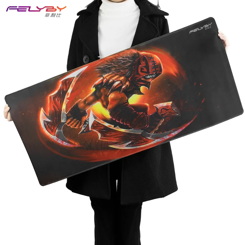 FELYBY thick comfortable natural rubber waterproof mouse pad laptop mouse mat gaming CS gaming mouse pad to Dote2