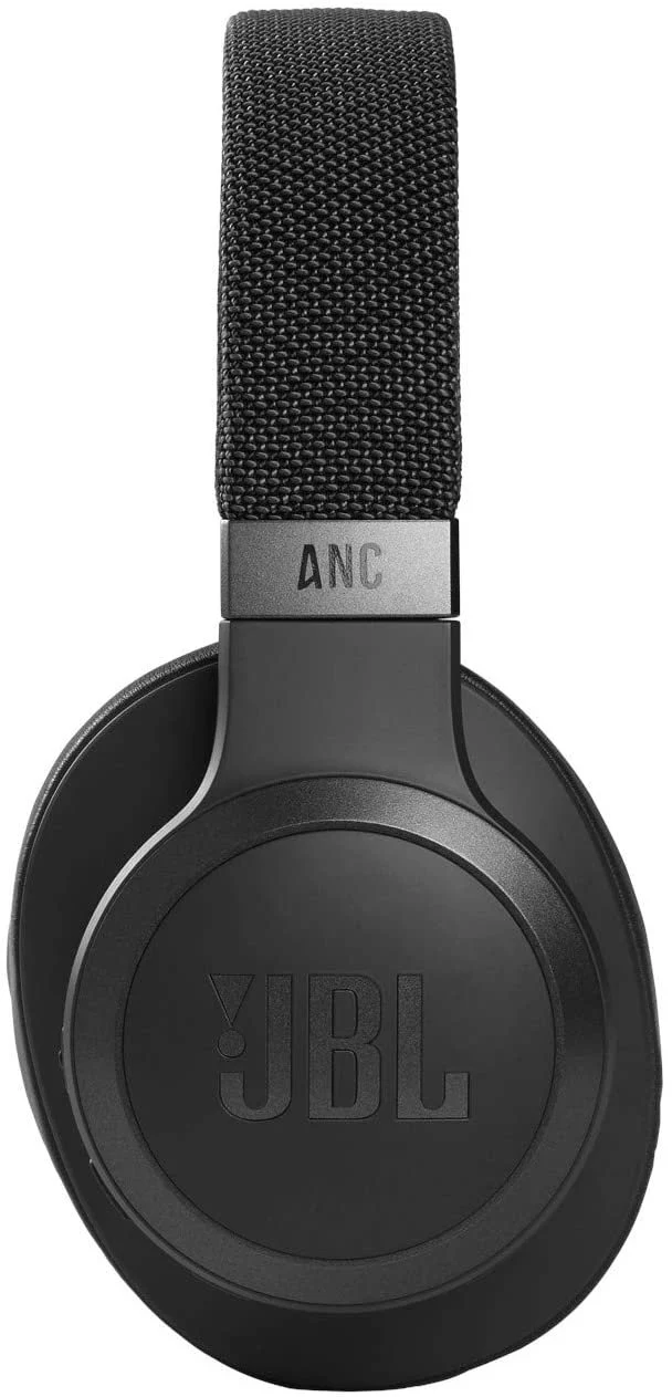 JBL Live 660NC - Wireless Over-Ear Noise Cancelling Headphones with Long Lasting Battery and Voice Assistant - Black (Renewed)