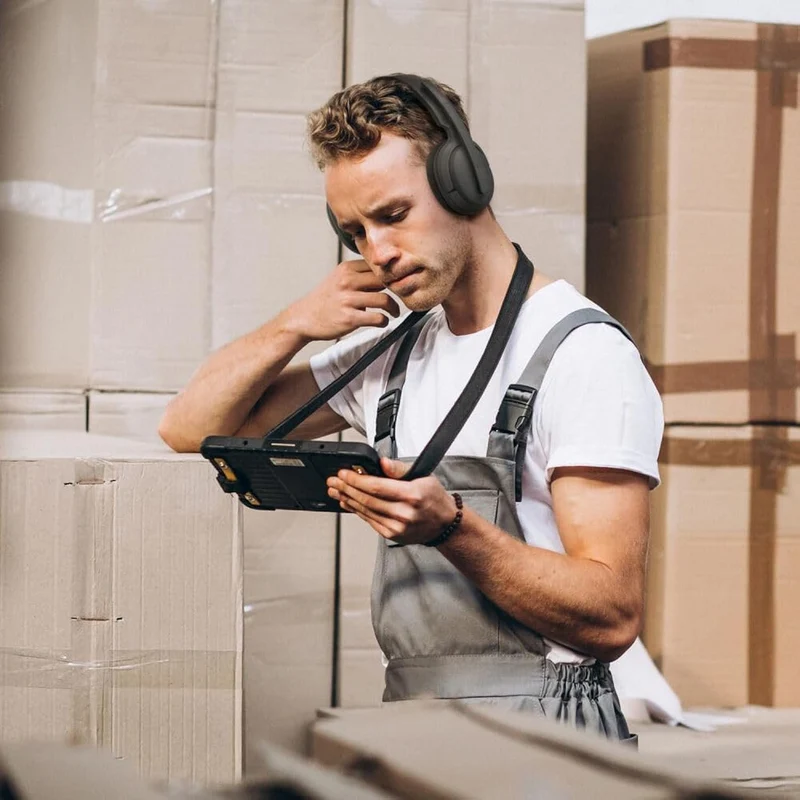 Nokia Comm Band Pro Over Ear Wireless Noise Canceling Headphones with Adjustable Headset and Boom Microphone for Gaming, Music, Videos, and Conversation in Black