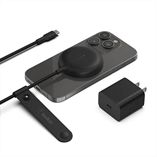 Belkin Magnetic Portable Wireless Charger Pad - 6’ (2M) Long Cable