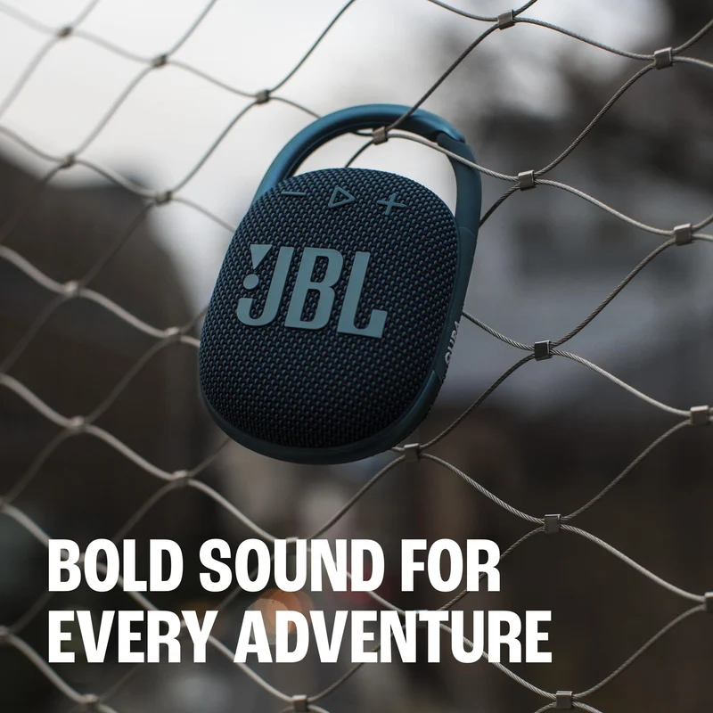 Jbl Clip 4 Bluetooth Outdoor Battery Powered Clip On,Freestanding Renewed speakers