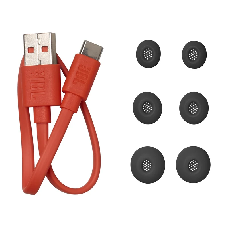 JBL Live Buds 3 - True Wireless Noise-Cancelling Bud-Type Earbuds, 40Hrs Total Playback, Wireless Charging, 6 Mics for Perfect Calls, Multi-Point Connection, IP55 Waterproof and dustproof (Renewed)