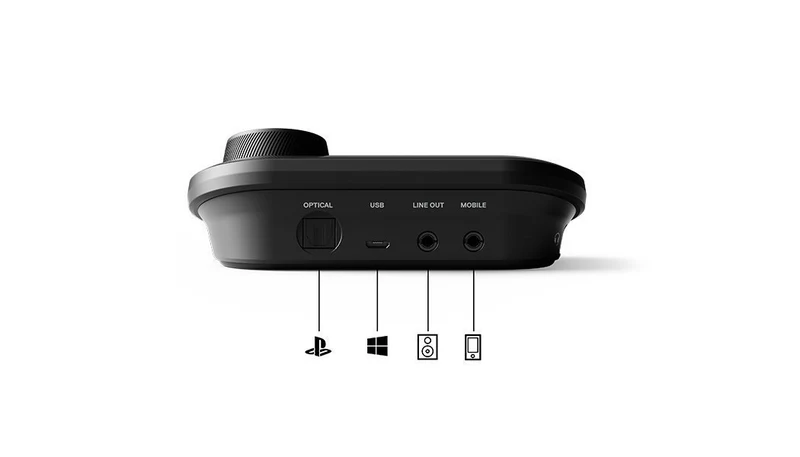 SteelSeries Arctis Pro + GameDAC Gaming Headset - Certified Hi-Res Audio System for PS4 and PC (Renewed)