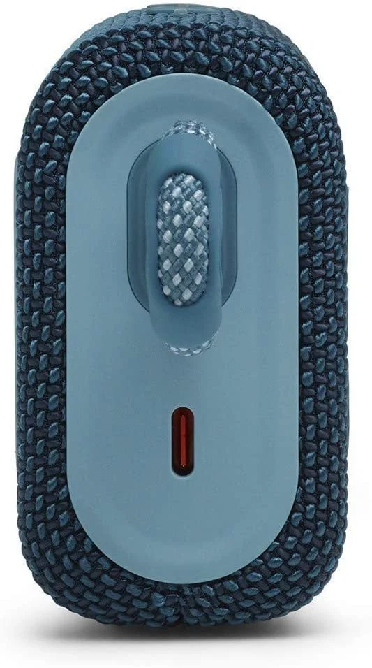 JBL GO 3 Waterproof Wireless Portable Bluetooth Speaker - Blue (Renewed)