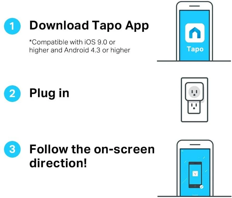 TP-Link Tapo Smart Plug Mini, Smart Home Wifi Outlet Works with Alexa Echo & Google Home, No Hub Required, New Tapo APP Needed (P100 4-pack)
