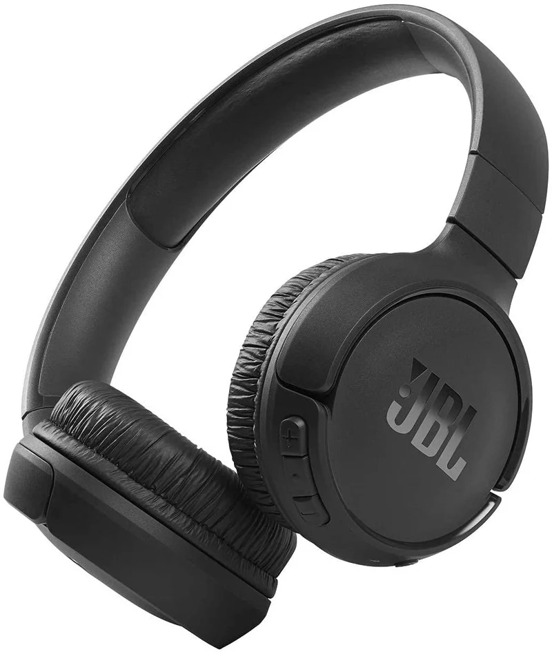 JBL Tune 510BT: Wireless On-Ear Headphones with Purebass Sound - Black (Renewed)