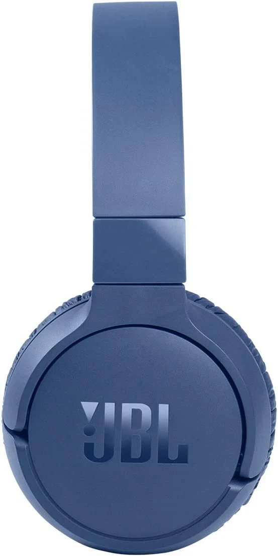 JBL Tune 660NC: Wireless On-Ear Headphones with Active Noise Cancellation - Blue (Renewed)