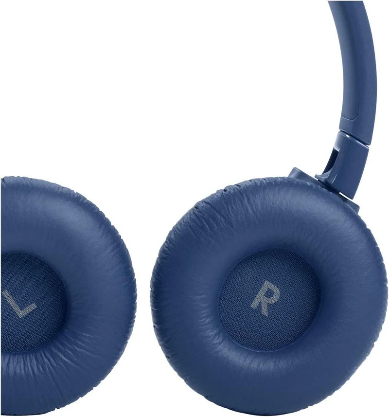JBL Tune 660NC: Wireless On-Ear Headphones with Active Noise Cancellation - Blue (Renewed)