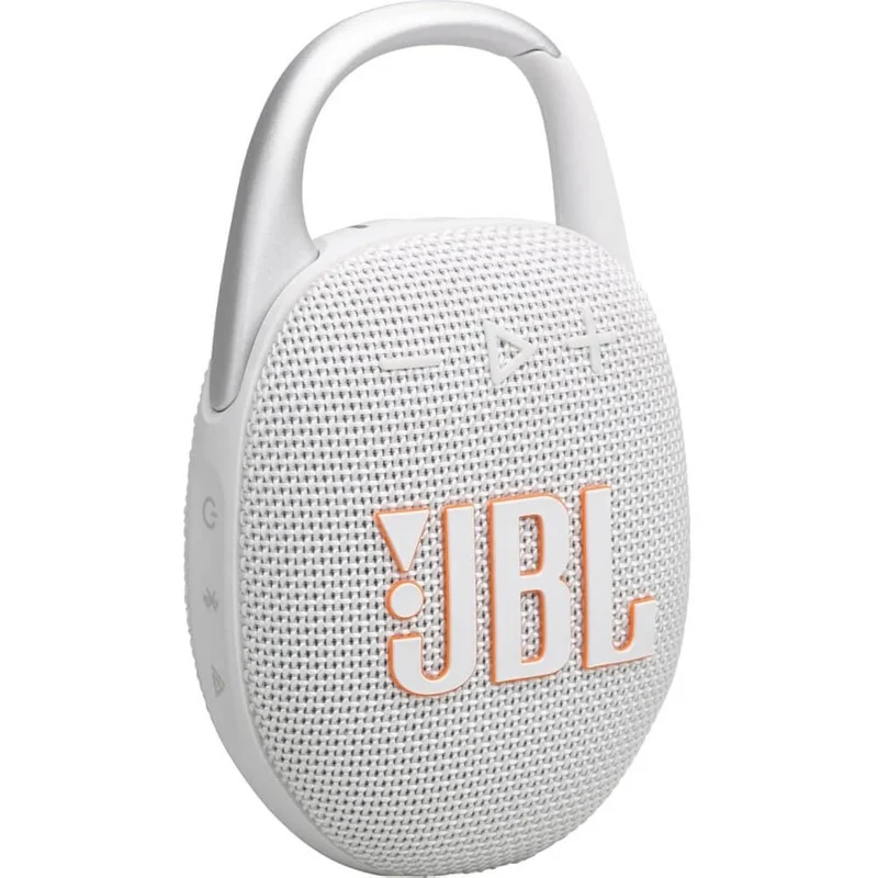 JBL Clip 5 Ultra-Portable, Waterproof and Dustproof Bluetooth Speaker, Big Pro Sound with Punchy bass, Integrated Carabiner, Up to 12 Hours of Play (Renewed)