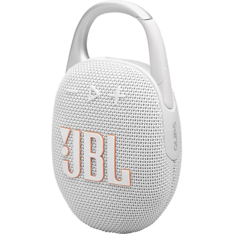 JBL Clip 5 Ultra-Portable, Waterproof and Dustproof Bluetooth Speaker, Big Pro Sound with Punchy bass, Integrated Carabiner, Up to 12 Hours of Play (Renewed)