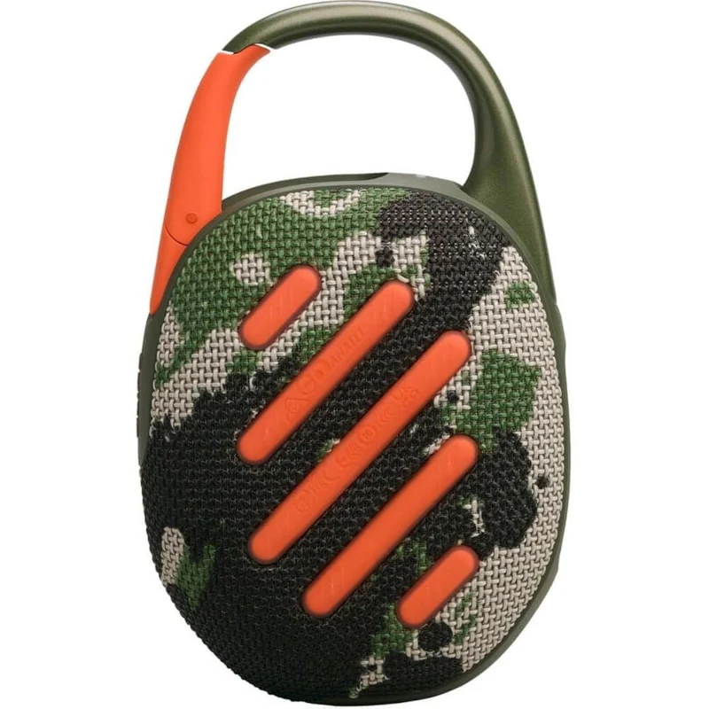 JBL Clip 5 Ultra-Portable, Waterproof and Dustproof Bluetooth Speaker, Big Pro Sound with Punchy bass, Integrated Carabiner, Up to 12 Hours of Play (Renewed)