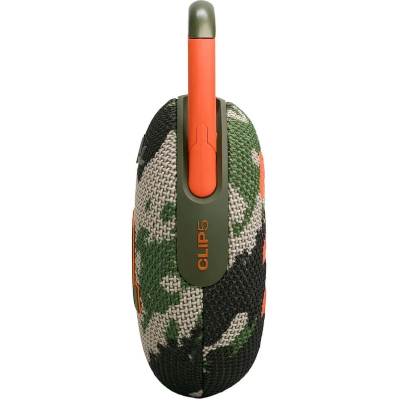 JBL Clip 5 Ultra-Portable, Waterproof and Dustproof Bluetooth Speaker, Big Pro Sound with Punchy bass, Integrated Carabiner, Up to 12 Hours of Play (Renewed)