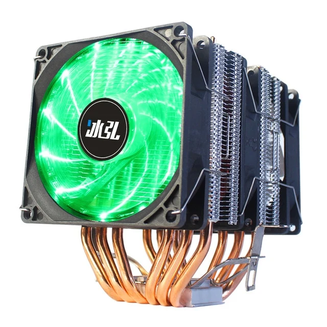 BINGHONG 6 Heat Pipe cpu heatsink 3 Pin cpu fan lga 2011 cooler High quality dual tower Cooling CPU cooler master AMD Intel