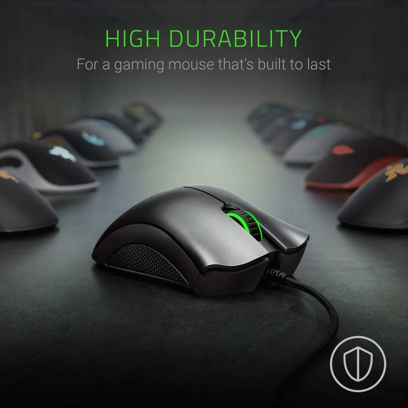 Razer Death Adder Essential - Right-Handed Gaming Mouse (RZ01-02540100-R3U1) (Renewed)