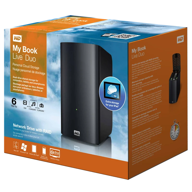 WD My Book Live Duo