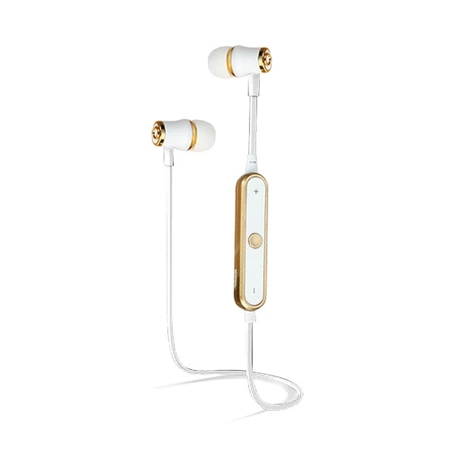 Gold Bluetooth Headphone
