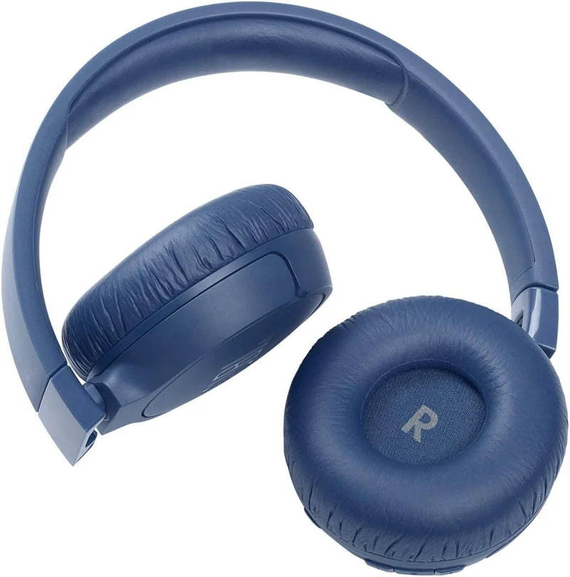 JBL Tune 660NC: Wireless On-Ear Headphones with Active Noise Cancellation - Blue