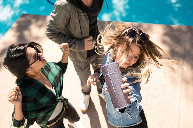Ultimate Ears Boom 3 Portable Bluetooth Wireless Speaker (Waterproof) — Seashell Peach (Renewed)