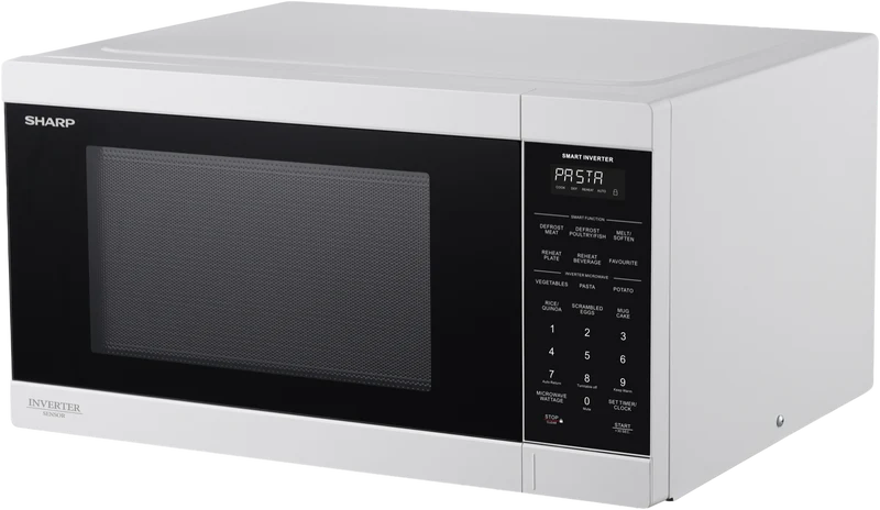 Sharp 36L 1200W Inverter Microwave - White