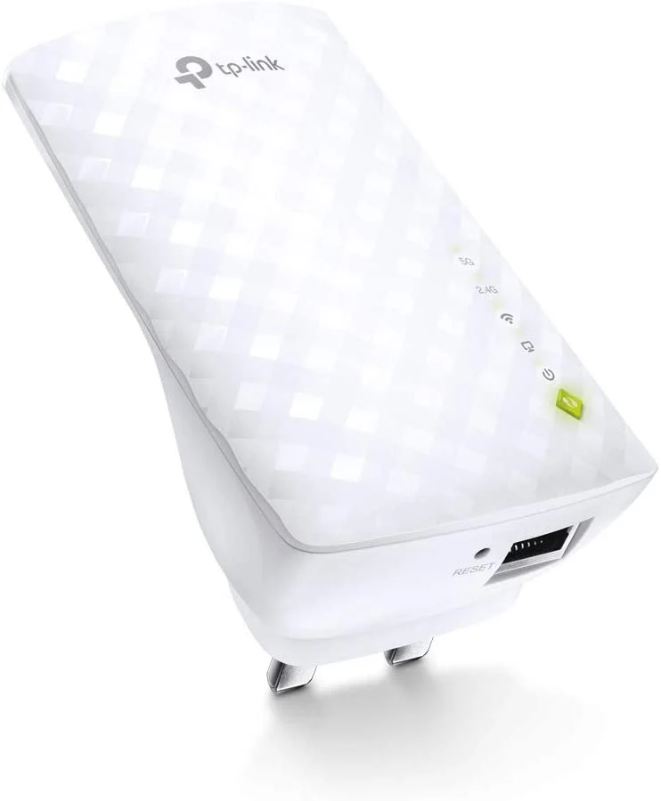 TP-Link Network RE200 AC750 WiFi Range Extender Dual Band 750Mbps with 802.11b/g/n Retail