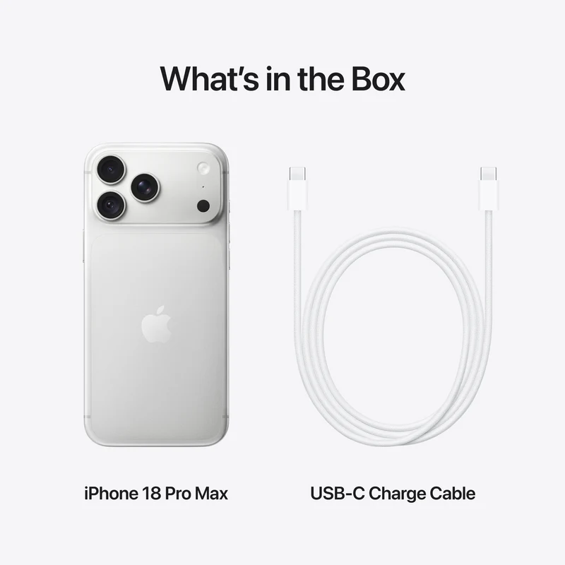 Apple iPhone 18 Pro Max 512GB Silver